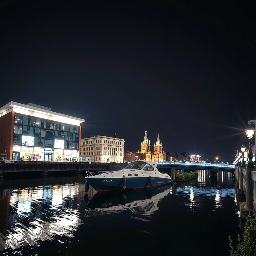 Geometric representation of Bristol South Bank location