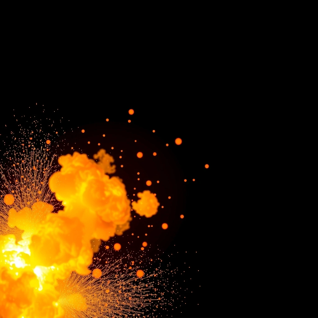 Particle effect frame